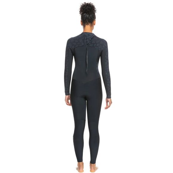 Roxy Women's Full Wetsuit 3/2mm Swell Series GBS Back Zip Surf Suit - Picture 4 of 10